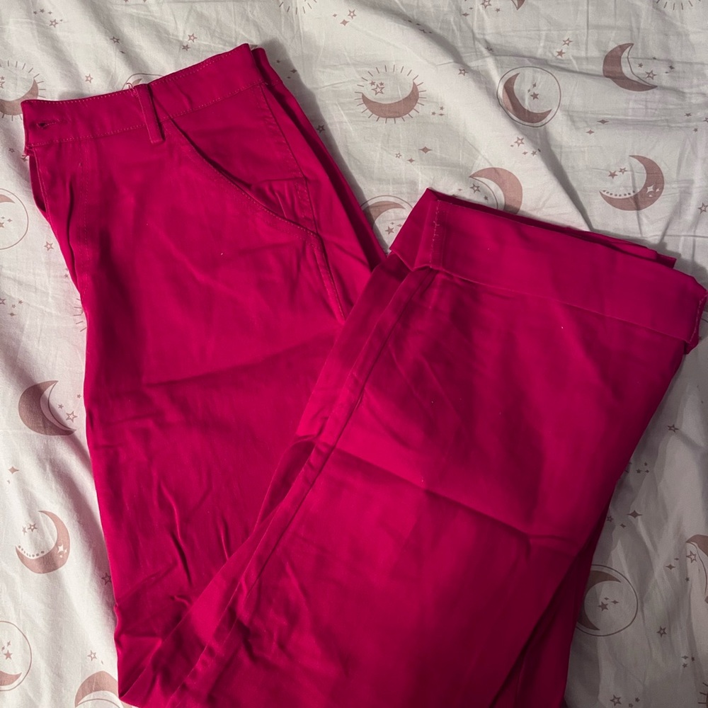 Refuge Women's Straight Leg Jeans - Fuchsia